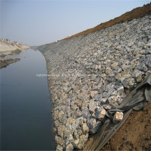 Gabions galvanisés et enduits de PVC pour cage à lapin